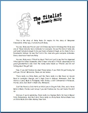 The Titleist by Philip Loyd