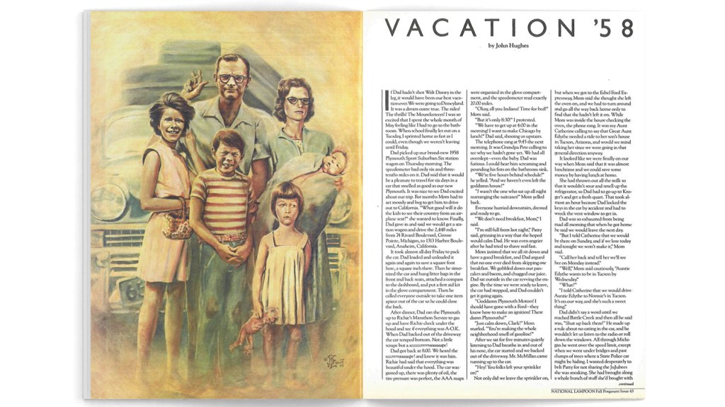 Vacation '58 by John Hughes (National Lampoon)