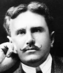 Close up picture of O henry's face