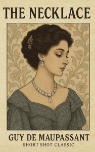 The book cover of the The Necklace by Guy de Maupassant