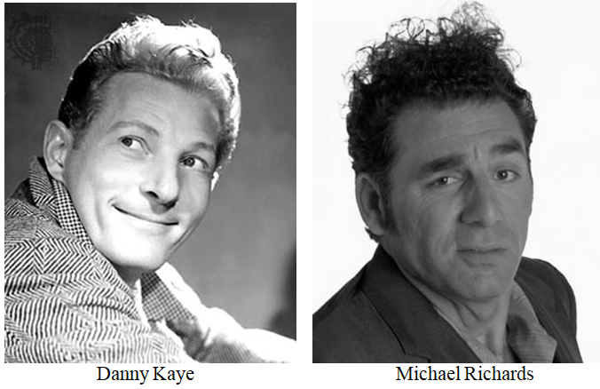 Danny Kaye Michael Richards photos